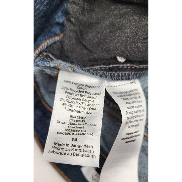 Sofia Jeans Rosa Curvy Skinny Ankle 14 Dark Wash NEW Super Hi-Rise Distressed - Picture 9 of 10